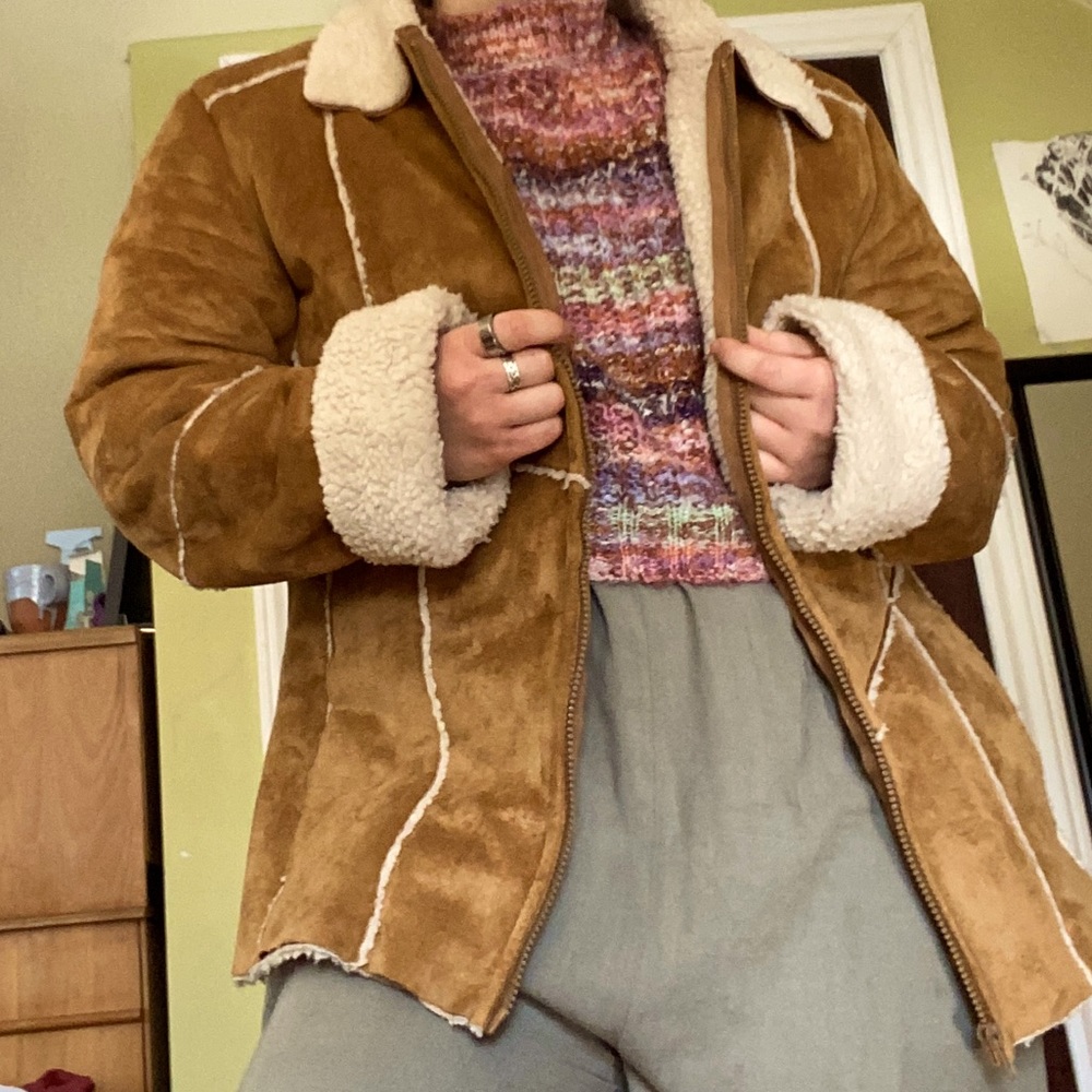 Faux Suede Jacket